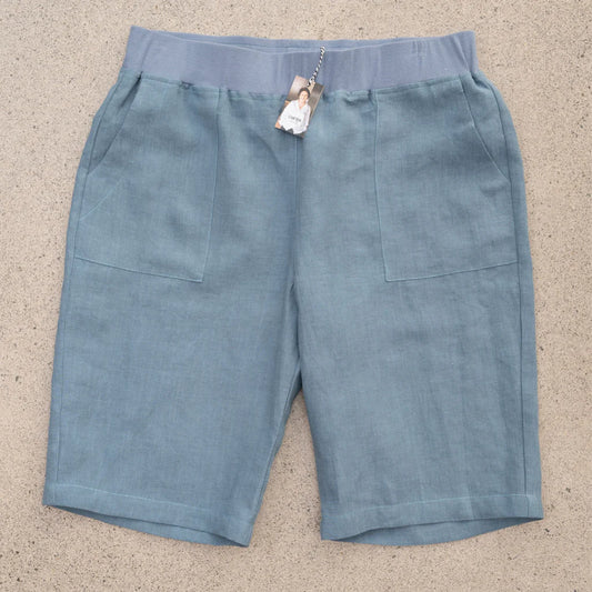 Carter The Label Linen Shorts Blue XL
