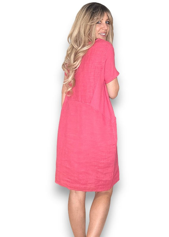Lipstick Plain Jungle Dress