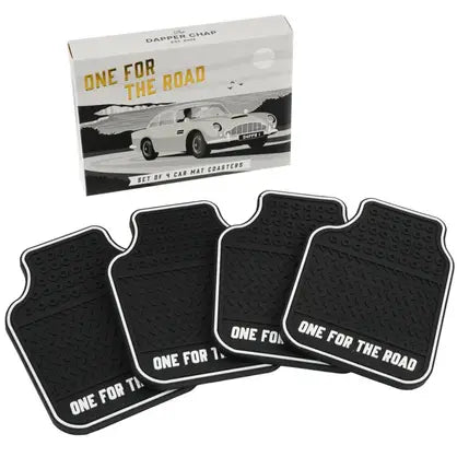Dapper Chap S/4 Car Mat Coasters