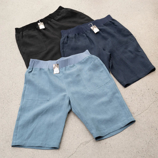 Carter The Label Linen Shorts Black Small